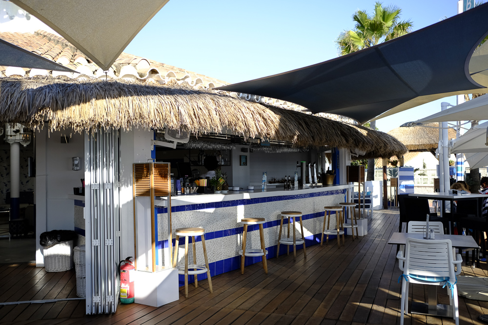 Marbella: Bono Beach, barra principal.